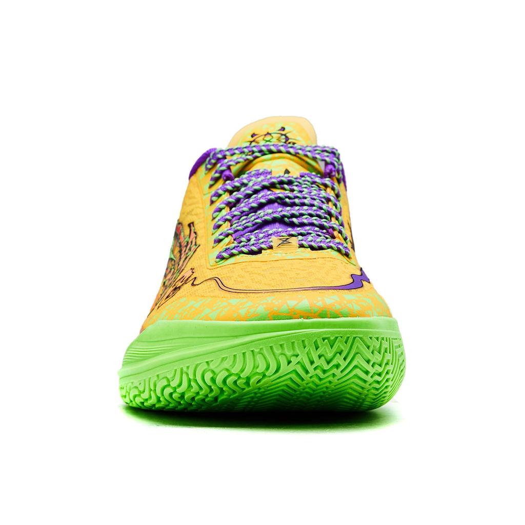Li Ning Liren 5 V2 Low Top Basketball Shoes Unisex Yellow Green ABAV059-16