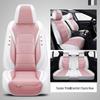 Universal Cartoon Car Seat Cushion - Four Seasons, Wear-Resistant, Dirt-Resistant, Full Surround, Leather Cover for Five-Seaters