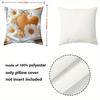 Floral Heart Cushions 2D Printed for Home Decor Polyester pillowcase, sofa decorative cushion cov Headboard Pillow