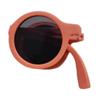 Candy Colored Stylish Sunglasses Round Frame Round Frame Sunglasses  For Girls