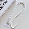 Universal Crossbody Phone Lanyard Neck Strap with Keychain Charm Durable Soft Lanyard for Phone Keys Card Holder Daily Accessories