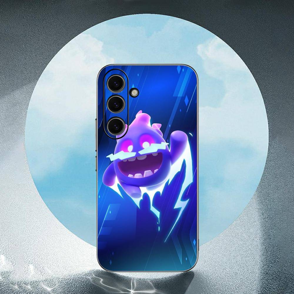 C-Clash Royale For Samsung Galaxy S25 S24 S23 Ultra S22 S21 Plus S20 Black Soft Silicone Protective Case