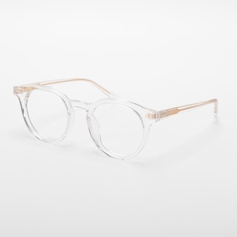 SBKA True-C02 Round Clear Glasses Frame