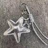 Faux Leather Star Shaped Mini Backpack Hanging Handbag Pendant Bag Pendant Bags Accessories