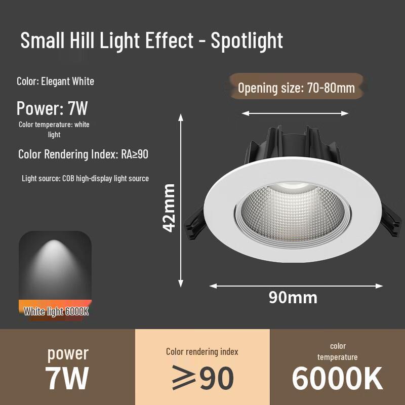 Nu Feng Full Spectrum Recessed Spotlight