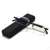 KROKODIL Reading Eyeglasses Gift Eyeglasses Case Blue Ray Blocking Presbyopic Eyeglasses Flexible Material High Definition Lense
