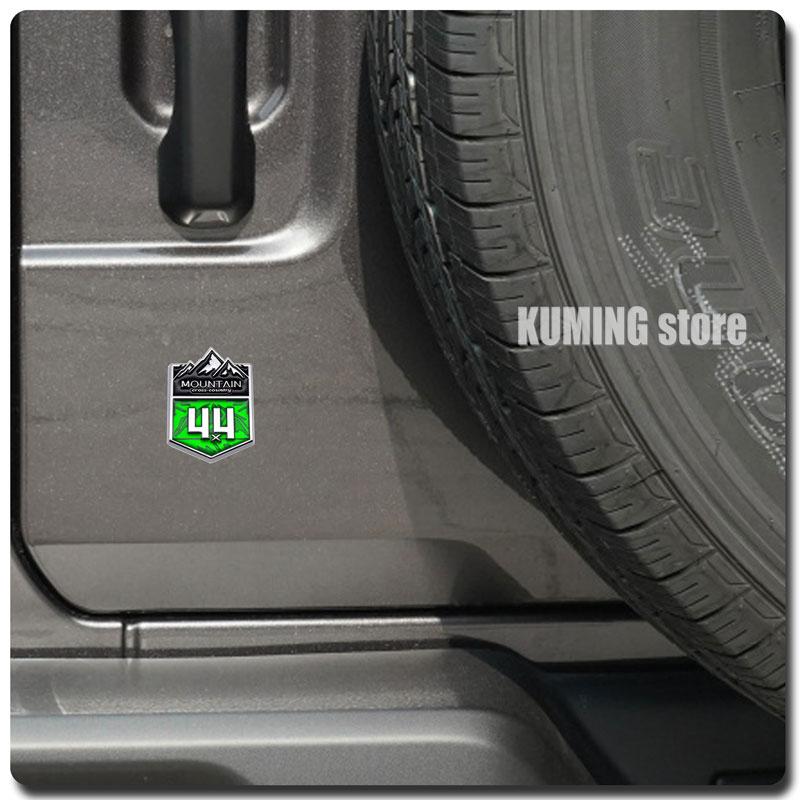 3D Metal 4X4 Mountain Cross Country Badge Auto 4WD Emblem Car Stickers Styling Decals Accessories