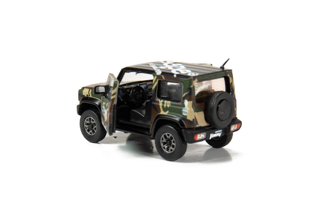 [Hong Kong Toy East Special Order] BM CREATIONS 1/64 Scale Suzuki Jimny Sierra (JB74) 2018 X "Aape" Right-Hand Drive BM64B0011