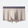 Men's Seamless Bamboo Fiber Boxers: Antibacterial, Breathable, Elastic, Large Size