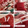 Christmas Duvet Cover Set Patchwork Plaid Bedding Set Red And Green Christmas Tree Printed Duvet Soft Duvet Comforter Covers