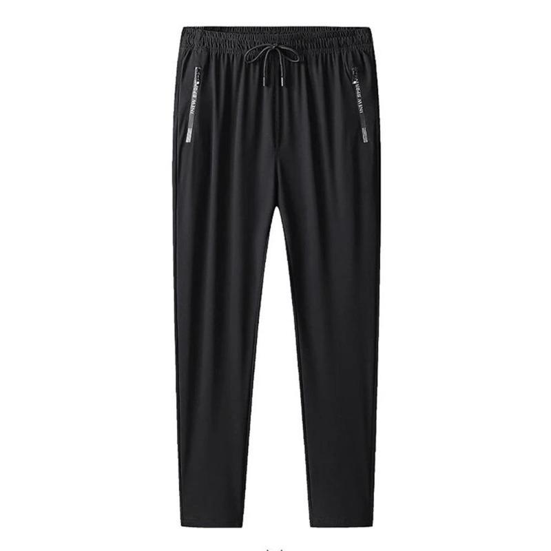 Men's Summer Casual Pants Cool Breathable Quick-drying Sweatpants Jogging Workout Skin Friendly Comfortable Stretchable Stylish Pants