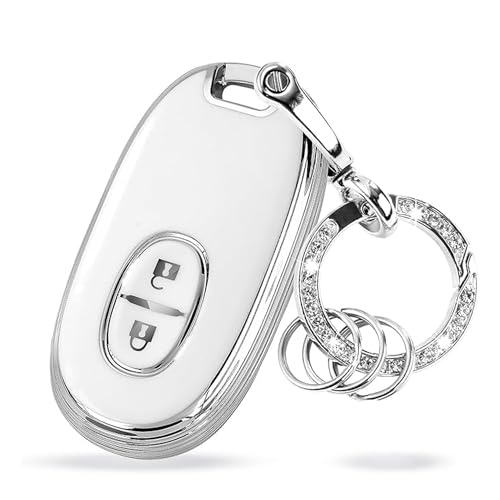 

[Унхоке] Чехол для ключа Suzuki Wagon R Hustler Lapin Roox Solio MR Wagon Alto Palette Spacia Wagon R SUZUKI Чехол для смарт-ключа Подходит для ключниц, е