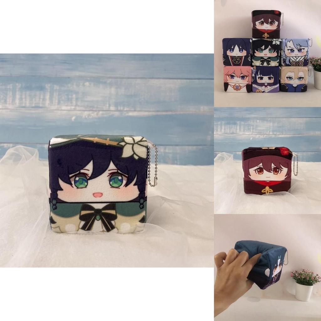 Genshin Impact Plush Toy Hu Tao Barbatos Balladeer Xmas/birthday Gift For Kids