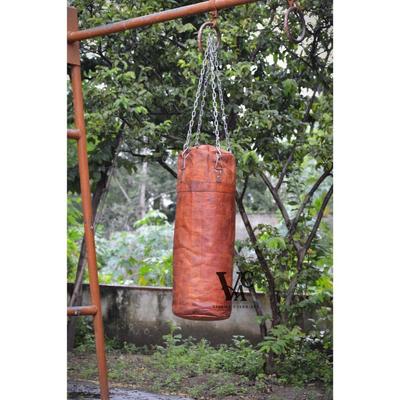 Leather Boxing \ Punching Heavy Unstuffed Bag with Accessories DURABLE BAG