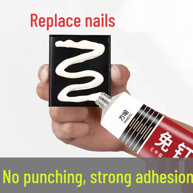 Nail-Free MS Adhesive: Strong for Metal, Plastic, Glass, and More