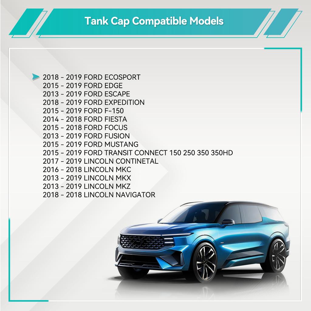 Car Radiator Air Oil Cover Radiator Expansion Water Tank Cap For Ford Focus Fiesta F-150 Escape Edge Fusion Transit Auto Part