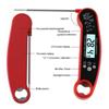 Klappbares Lebensmittelthermometer mit LCD-Hintergrundbeleuchtung, genaue Temperaturmessung, Küchenbedarf zum Kochen