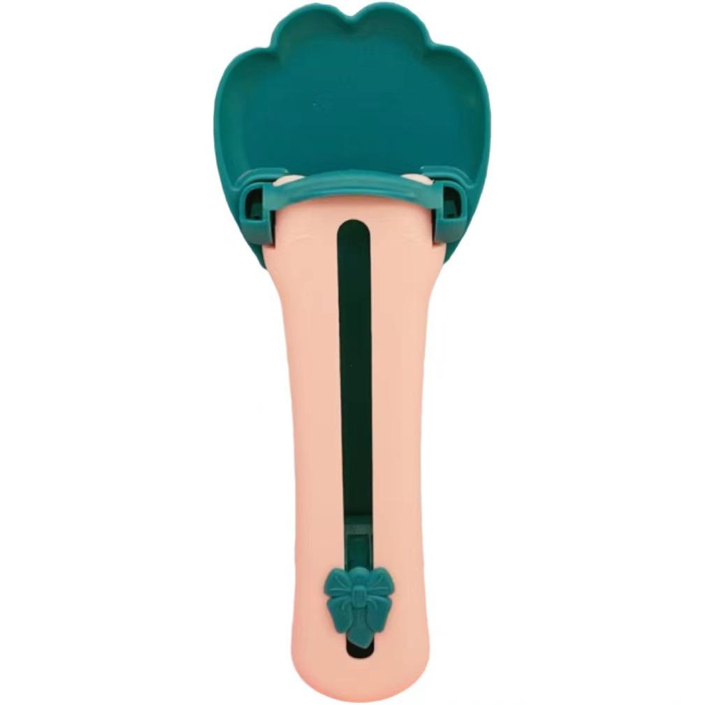 

Cute Cat Paw Shaped Pet Cat Feeder Easy To Clean Cat Strip Squeezer Convenient Practical Non Dirty Hands Pet Supplies