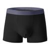 Men's Spring and Summer Pure Cotton Breathable Graphene Antibacterial Crotch Mid Waist Briefs