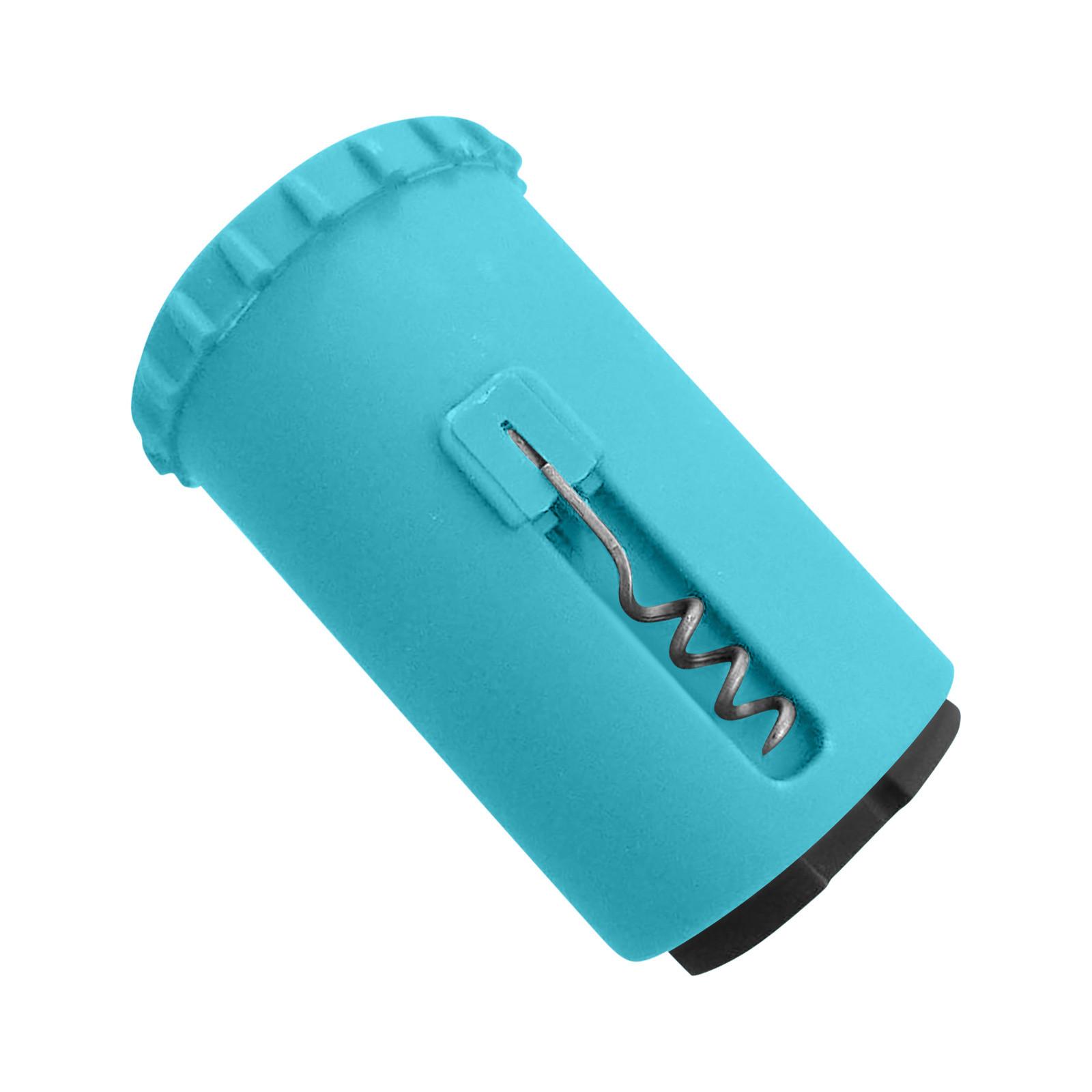 

3 in 1 Multifunctional Magnetic Press Corkscrew Bottle Opener with Integrated Cap Remover and Foil Cutter for Easy Beverage Opening One Size