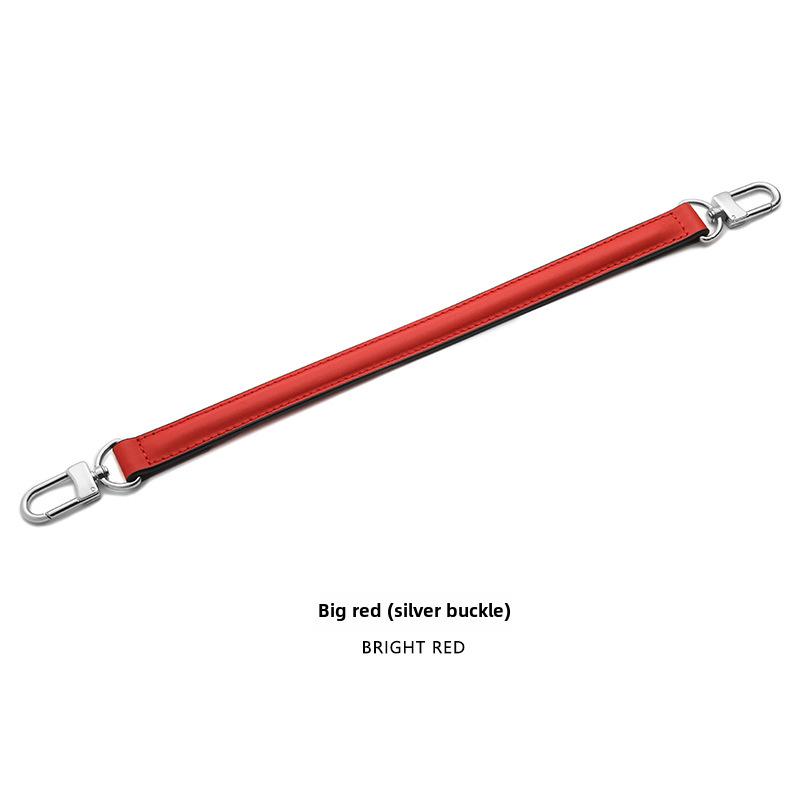 Mahuangshi MHS-C-16 Neonoe Leather Bucket Bag with Raised Effect and Short Strap Handle