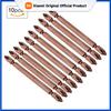 50mm-150mm Magnetic Impact Double Head Cross Screw Drill Bit Set Handheld Screw Disassembly and Assembly Power Tool 10 Piece Set