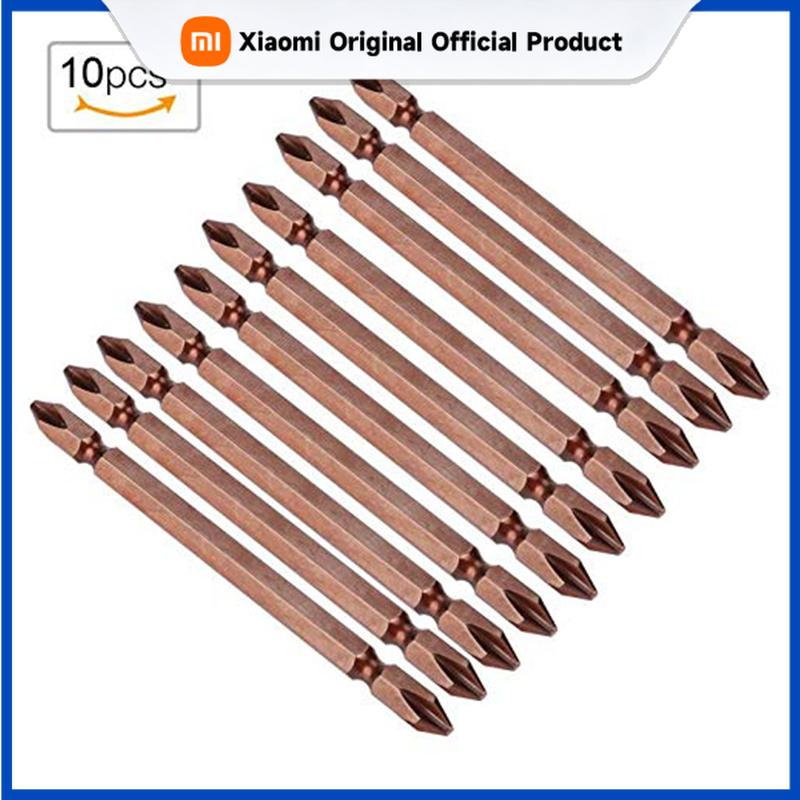 Xiaomi 50mm-150mm Magnetic Impact Double Head Cross Screw Drill Bit Set Handheld Screw Disassembly and Assembly Power Tool 10 Piece Set