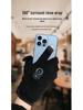 Rechargeable Ultra-Thin Fingerless Touchscreen Electric Heating Gloves for Winter Riding