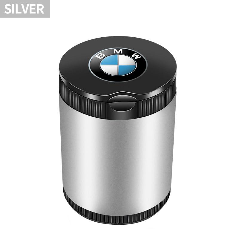 BAIP6 1pcs Car Portable Car Ashtray LED Light Version Car Interior Accessories For BMW Performance F25 F26 F15 F16 E90 E91 E92 E60 E84