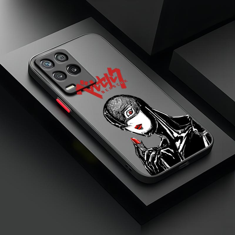 Berserk Comics Anime für OPPO Find X5 X3 Neo F21S F21 K10 Pro Lite TPU stoßfeste, mattierte, durchscheinende Telefonhülle