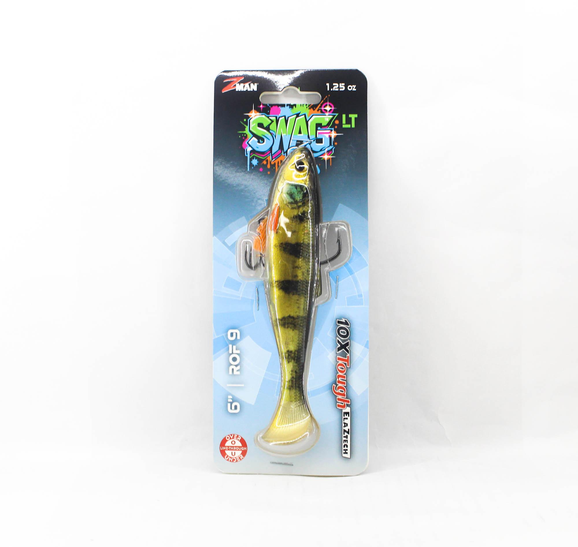 Zman Soft Lure Swag Swimbait LT 6 Inch Perch (4989)