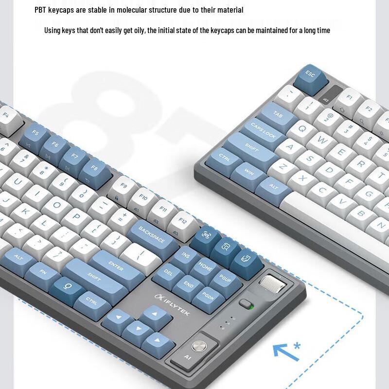 iFLYTEK T8 Spark AI Smart Wireless Mechanical Keyboard