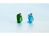 Handcrafted Glass Cartoon Animal Ornaments - Crab & Turtle Decor