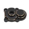 4Pcs RC Knuckle Cover Brass High Strength Rust Resistant RC Axle Gear Cover for FMS 1Celsius24 FCX24 RC Crawler
