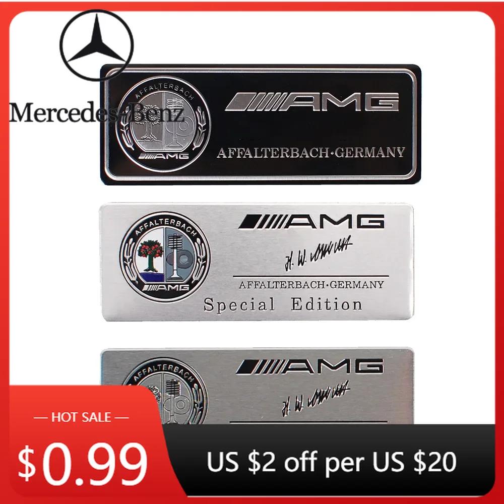 Car Sticker 80x30mm Auto Side Window Badge Sticker for  Mercedes benz W203 W204 W205 W210 W211 W212 W463 W464 W164 W176 CLA CLS