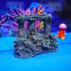 Retro Square Rome Stone Pillars Creative Aquariums Statue Manual Stone Decoration  Desktop