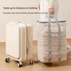 Transparent Blanket Storage Bag Large Capacity Moving Storage Bag Clothing Storage Bag  Household