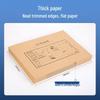 Deli A4 Kraft Paper Voucher Binding Covers