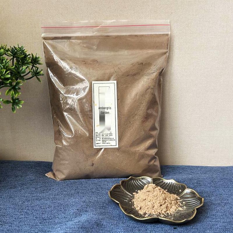 Agarwood & Sandalwood Bedtime Incense Powder - Natural Insect-Eaten Blend for Calm Evenings