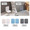 10Pcs Hook and Loop Fastener Strips with Adhesive Non Slip Mounting Tape for Clothing Furniture Cushion Pads Sheet Carpet Fabric