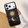 Sun Moon Phone Case For Apple iPhone 17 air 16 Pro Max 15 Pro Max 14 13 12 11 Mini Back Cover