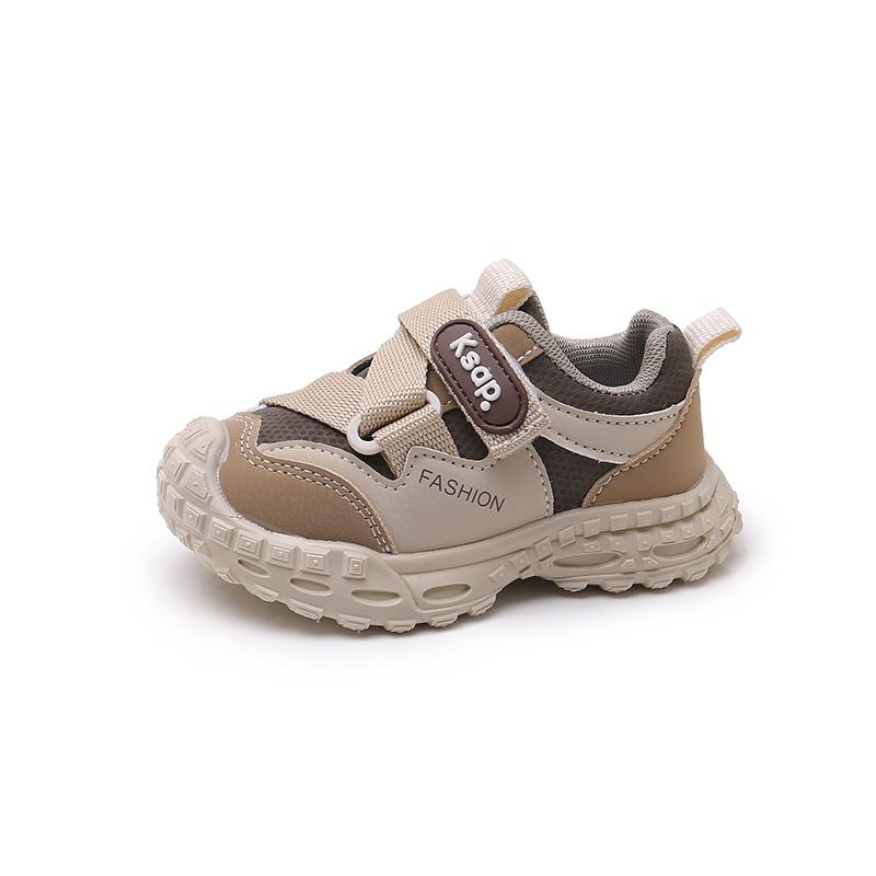 

Спортивная обувь для детей на весну и осень, новая коллекция 2025 года, обувь для мальчиков, кроссовки для девочек, обувь на мягкой подошве, шинная подошва, тренд 26 yards inner length 15.5cm хаки