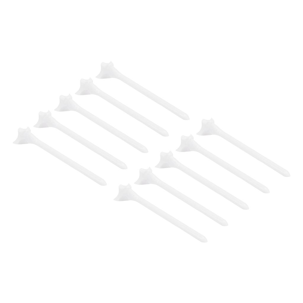 10 bucăți tricouri în vrac din plastic PC Suporturi pentru bile pentru unghii Suporti pentru prevenirea coliziunii Îmbunătățește precizia lovirii