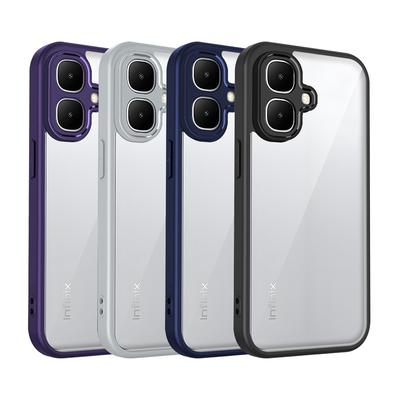 Transparent Silicone Case For Infinix Smart 10 9 8 HD Plus Pro PC Back TPU Bumper Shockproof Clear Phone Cases Cover