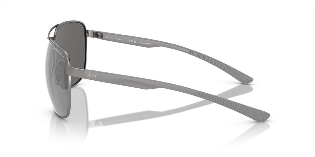 Sunglasses AX2047S MATTE GUNMETAL 63 [Armani Exchange]