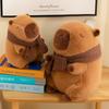 Schal Capybara Puppe Kapibara Plüschtier Puppe Wurfkissen