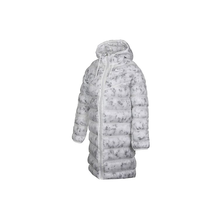 Nike Sportswear Synthetic-Fill Hooded Sports Jacket Women Jackets Mountain-White CZ1910-121