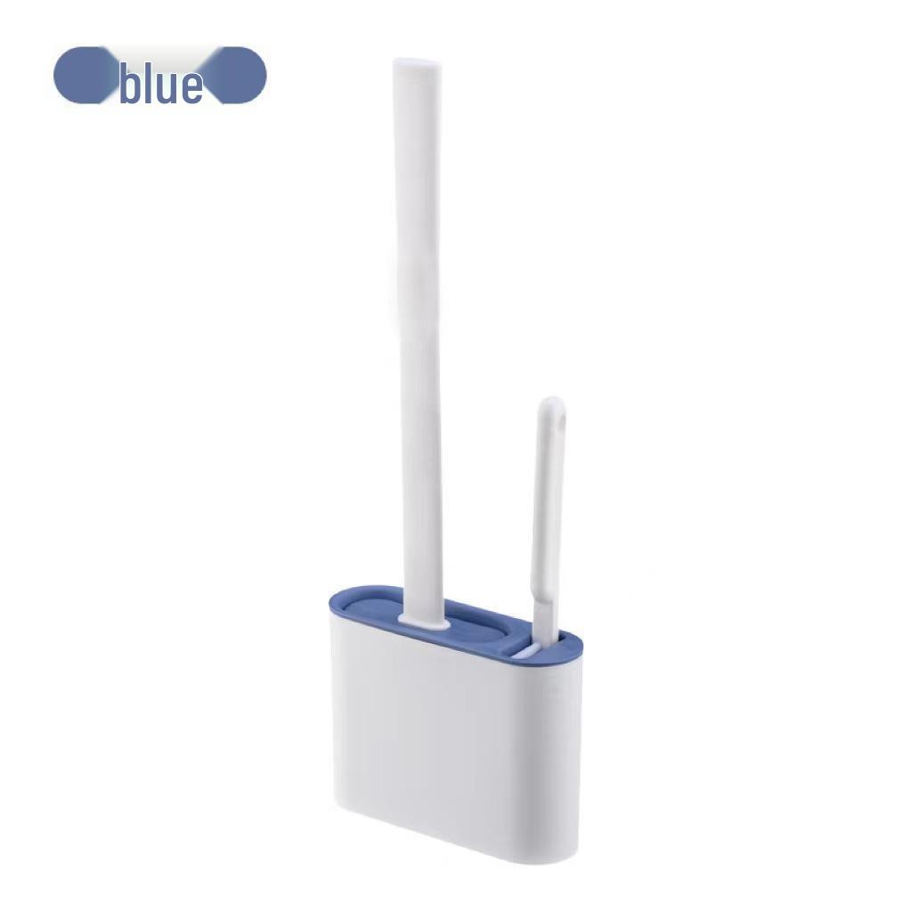 

Настенная туалетная щетка с двумя головками для эффективной уборки ванной комнаты без углов