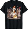 Kip Kunst Gekke Kip Cadeaus voor Mannen Vrouwen Familie T-shirt