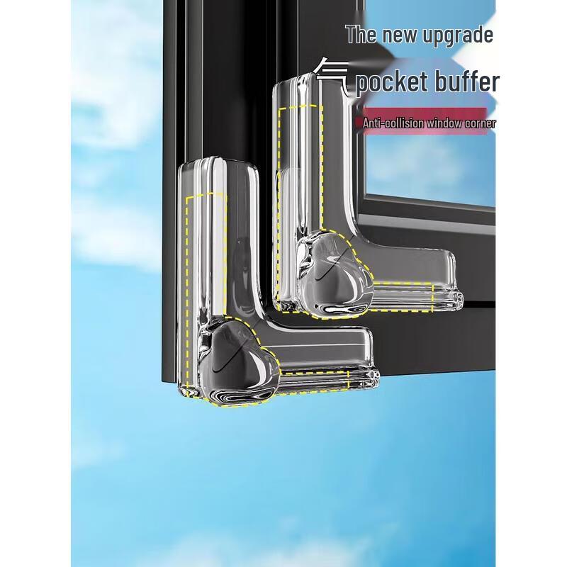 JINGRUIXIANG Угловые защитные накладки на окна - Набор из 10 штук